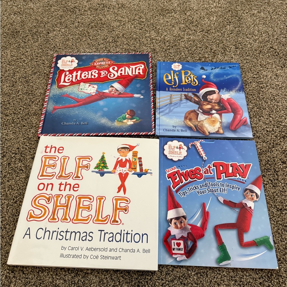 Elf on the Shelf Book Set
